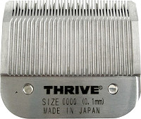 Thrive Tête de Coupe extra Fine taille 0000 / 0,1 mm 