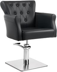 XanitaliaPro Hair Throne fauteuil de coiffure, base carrée 