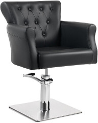 XanitaliaPro Hair Throne fauteuil de coiffure, base carrée