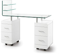 Sibel Louise Table de Manucure à Tablette cintrée