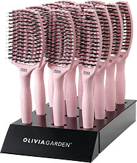  Olivia Garden Fingerbrush Combo Set de brosses Rose pastel 
