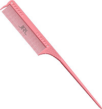  JRL Peigne &agrave; queue &agrave; dents fines 8,5" Rose 