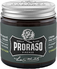  Proraso Crème pré-rasage Cyprès & Vetyver 100 ml 