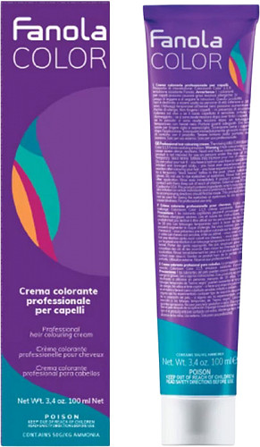  Fanola Cream Color 5.5 Châtain Clair Acajou 100ml 