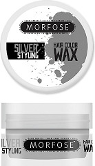  Morfose Color Hair Wax Silber 100 ml 
