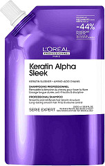 Loreal Keratin Alpha Sleek Shampoo Recharge 1000 ml