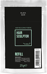  Hair Sculptor Fibres Capillaires Recharge Noir 25 g 