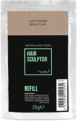  Hair Sculptor Fibres Capillaires Recharge Brun Clair 25 g 