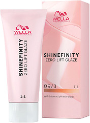  Wella Shinefinity Zero Lift Glazes 09/3 Blond Tr&egrave;s Clair Dor&eacute; 60&nbsp;ml 