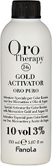  Fanola Oro Therapy Gold Activator 3 % - 10 Vol 150&nbsp;ml 