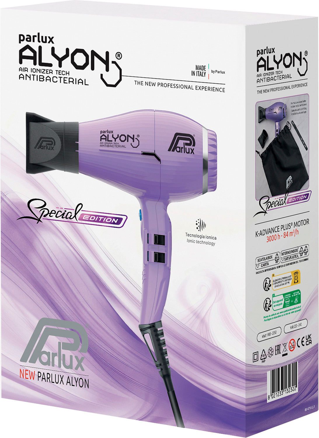  Parlux Alyon Ionic Lila 