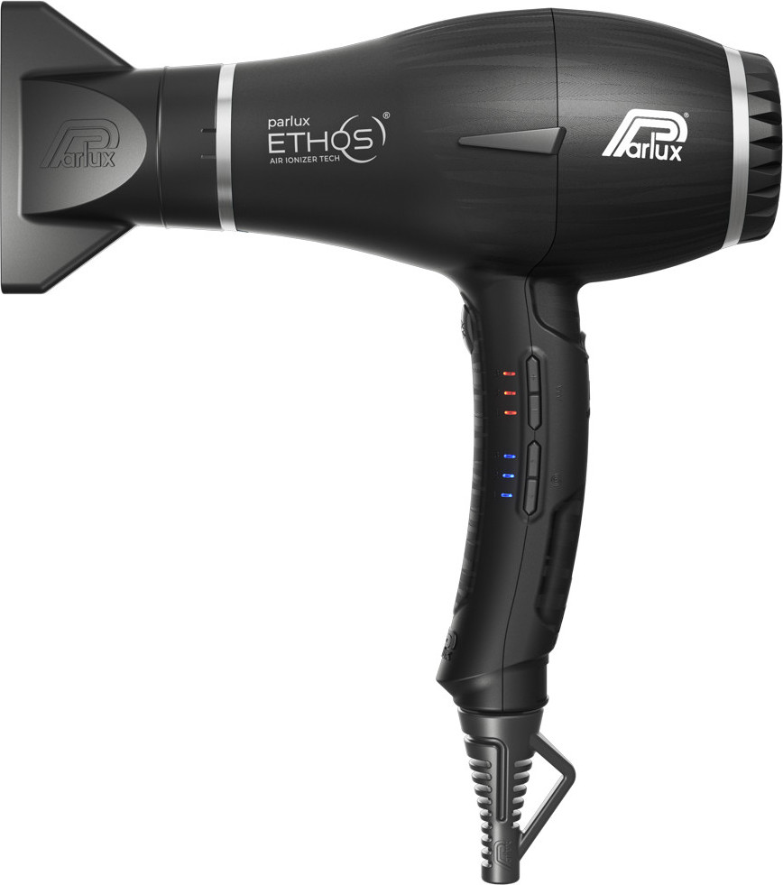  Parlux Ethos Noir avec softstyler "Magic Sense" 
