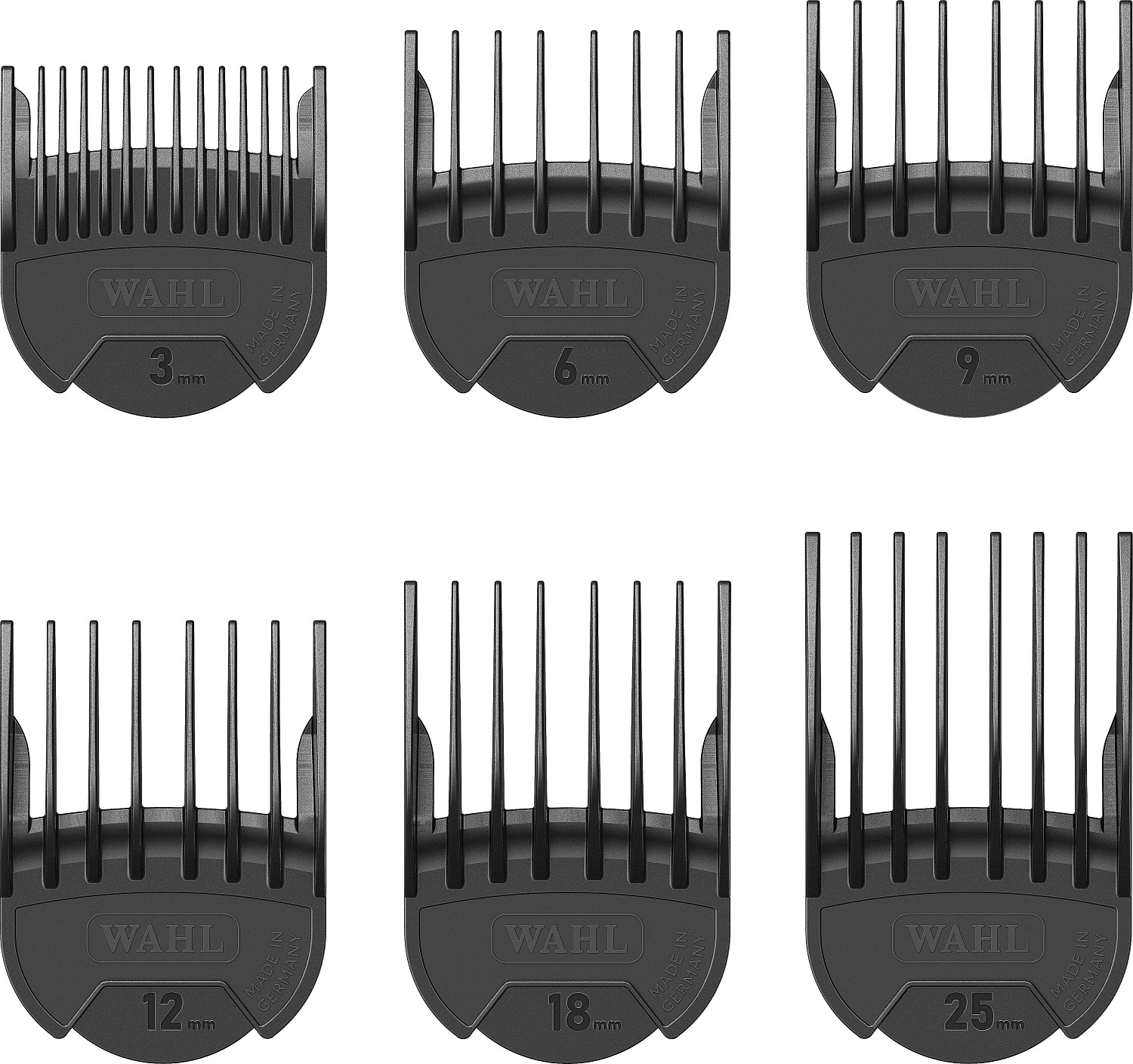  Wahl Professional Set de contre peignes &agrave; glisser 