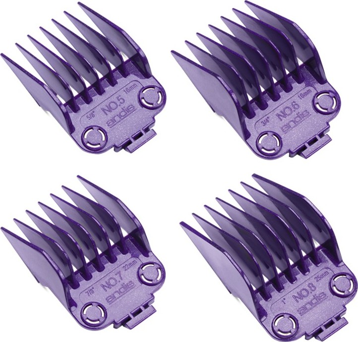  Andis Master Dual Magnet Large 4-Comb Set 