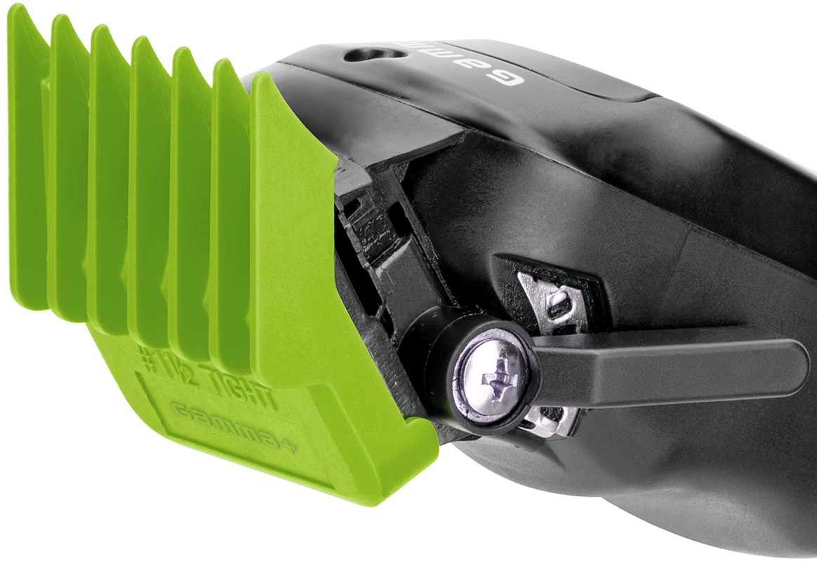  Gamma+ Set Double Peigne Magn&eacute;tique Vert 