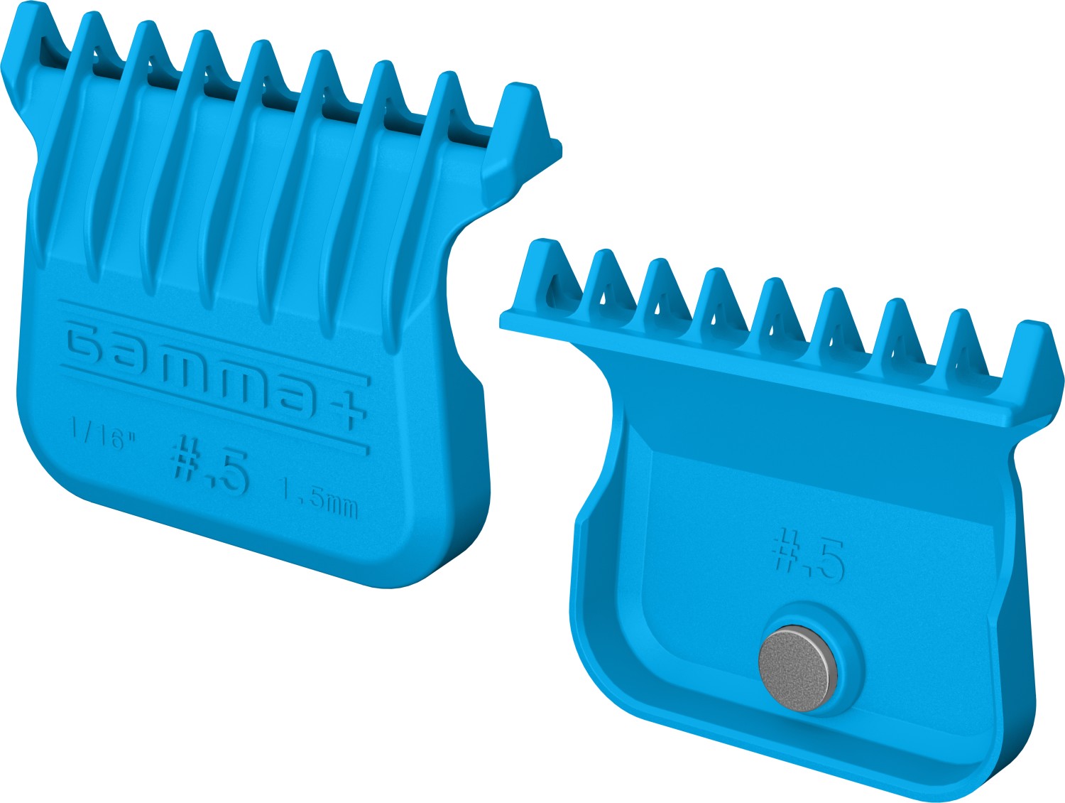  Gamma+ Set de Peignes Magn&eacute;tiques Bleu 