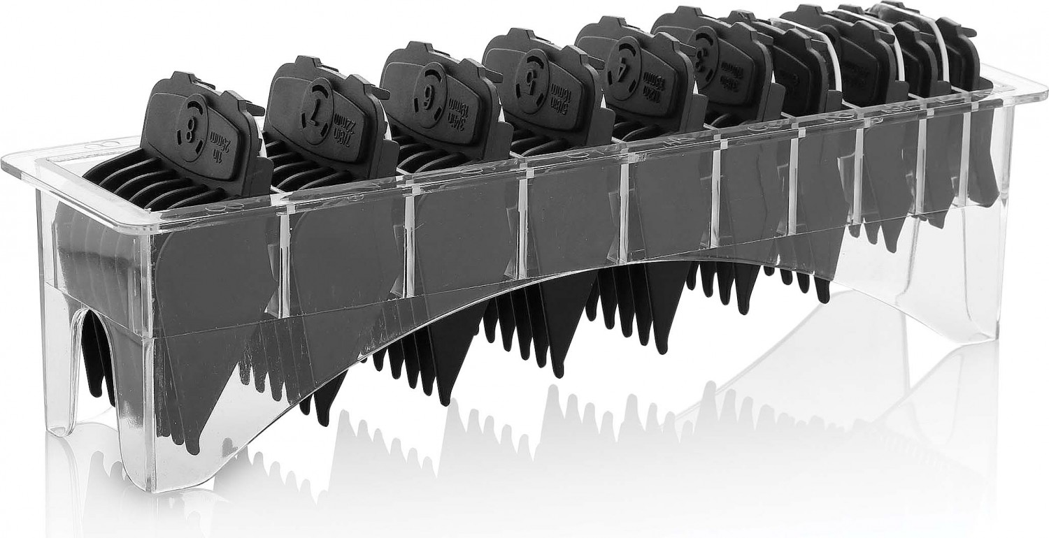  XanitaliaPro Set de 10 peignes adaptables magn&eacute;tiques pour tondeuses 