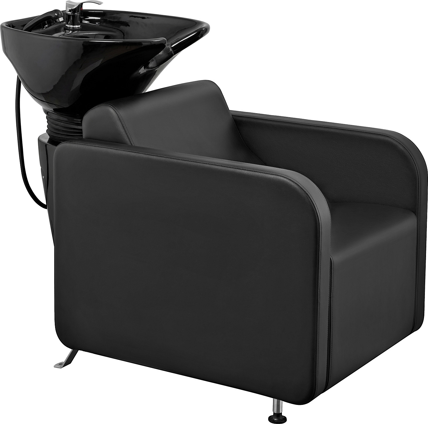  Hairway Bac &agrave; shampoing Kubus noir / vasque noir 