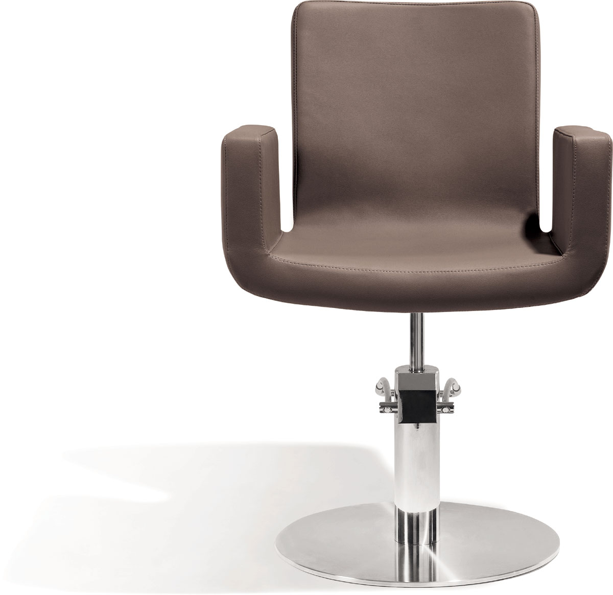  Sibel Attractio Fauteuil de Coiffure Brun / Base Pied Rond 