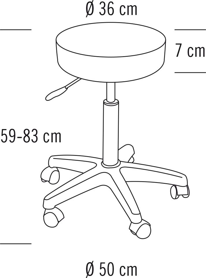  Original Best Buy Tabouret de coiffure 