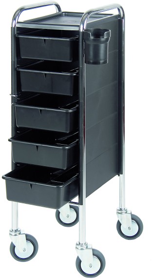  Efalock Piccolo 84/5 noir avec High Wheels 