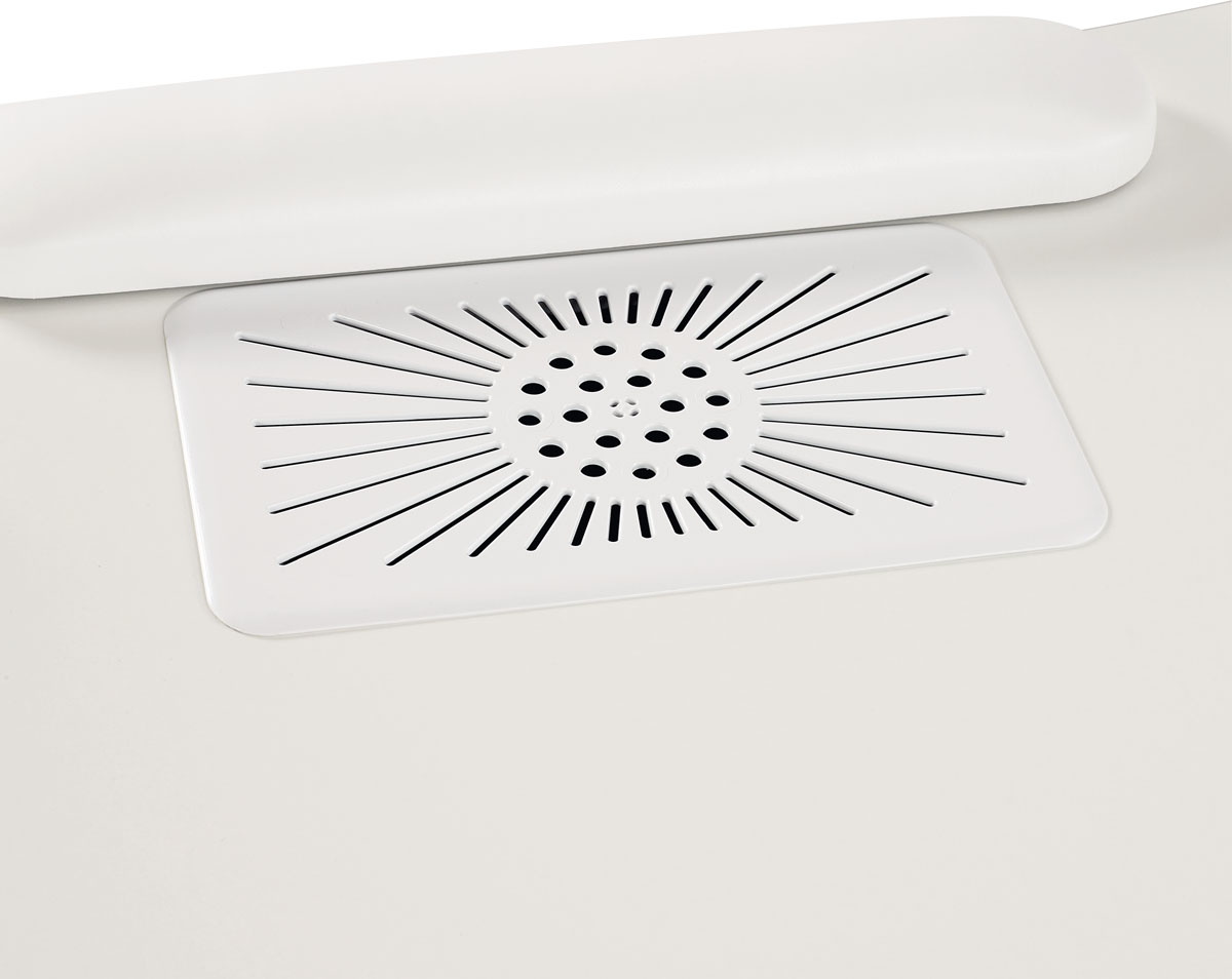  Sibel Margot Table de Manucure Blanche avec aspiration int&eacute;gr&eacute;e 30 Watt 