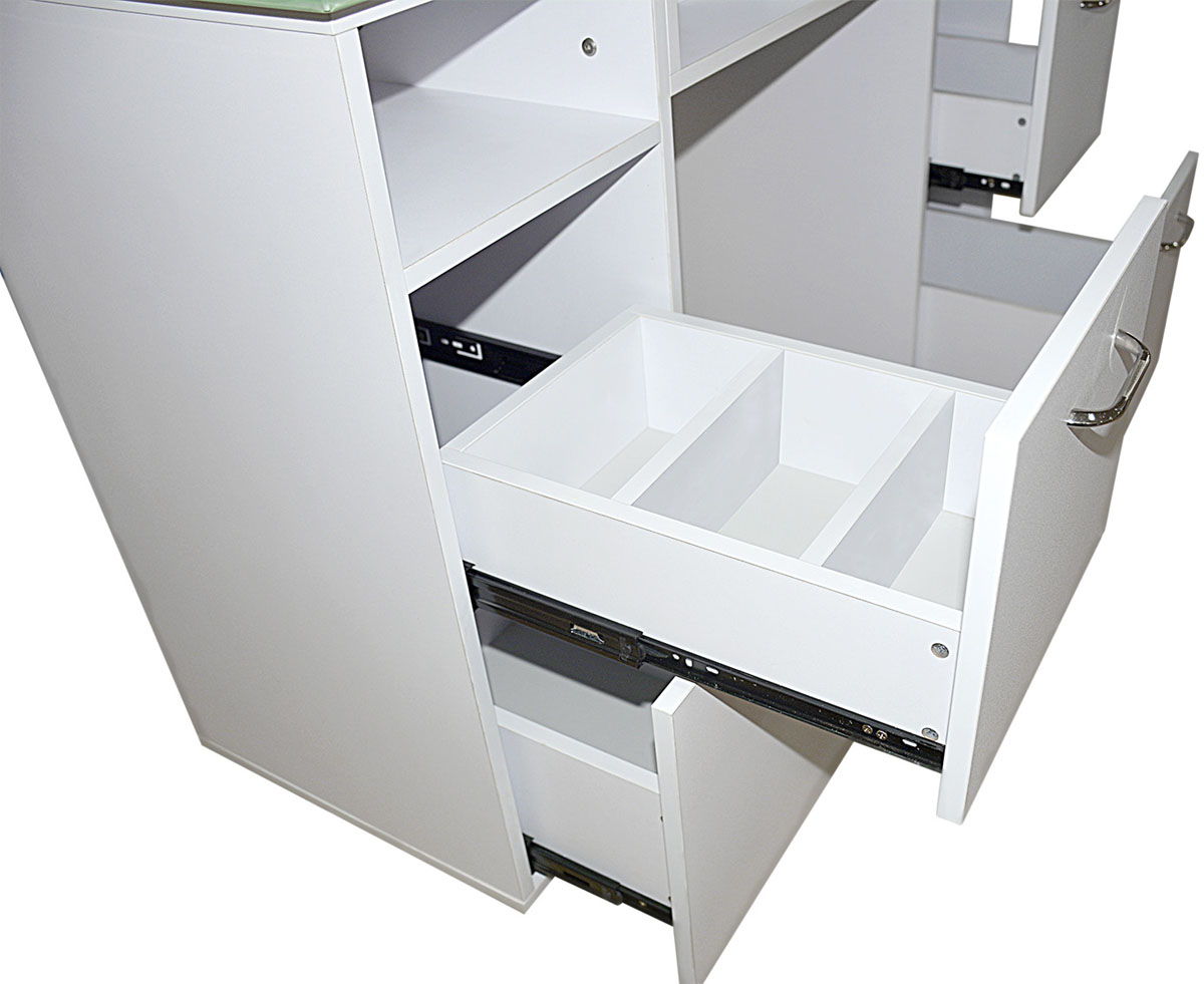  Sibel Amelie Table de Manucure avec aspirateur 