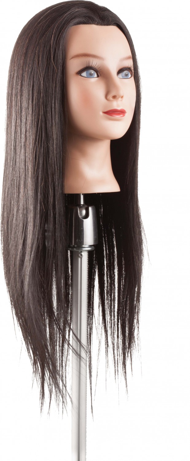  XanitaliaPro T&ecirc;te d&rsquo;exercice Tecno Hair cheveux longs, longueur 45/50 cm 