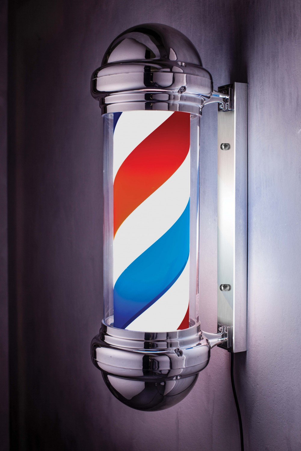  XanitaliaPro Barber Classic Enseigne lumineuse de barbier 