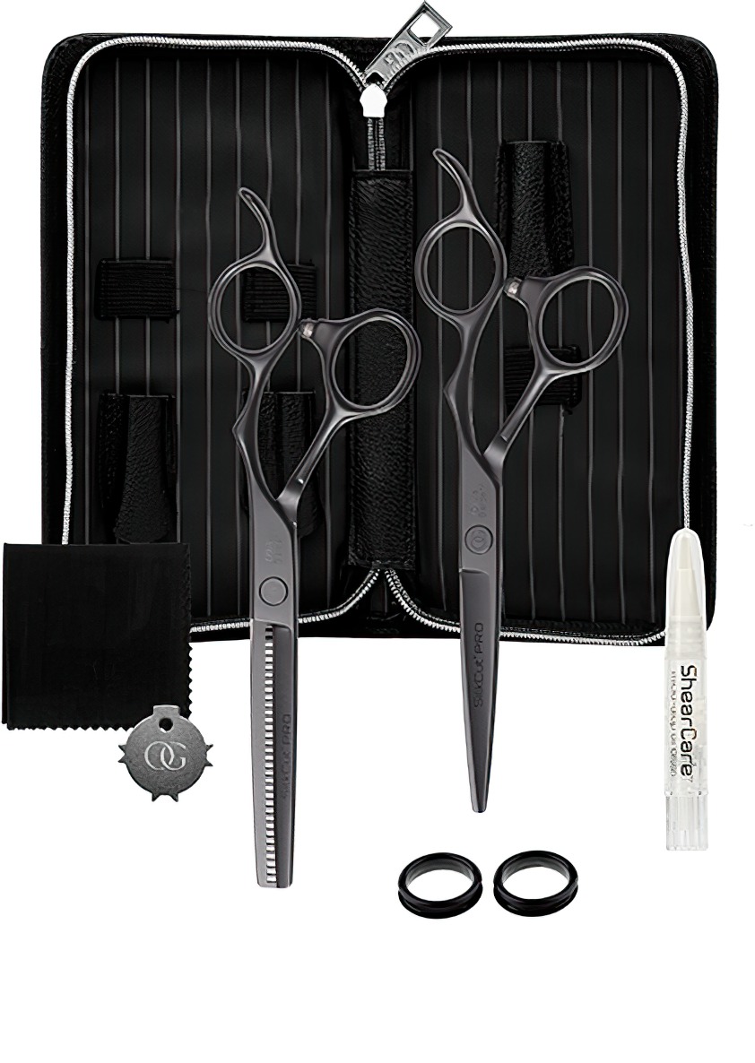  Olivia Garden SilkCut PRO Matt Black Set de 2 