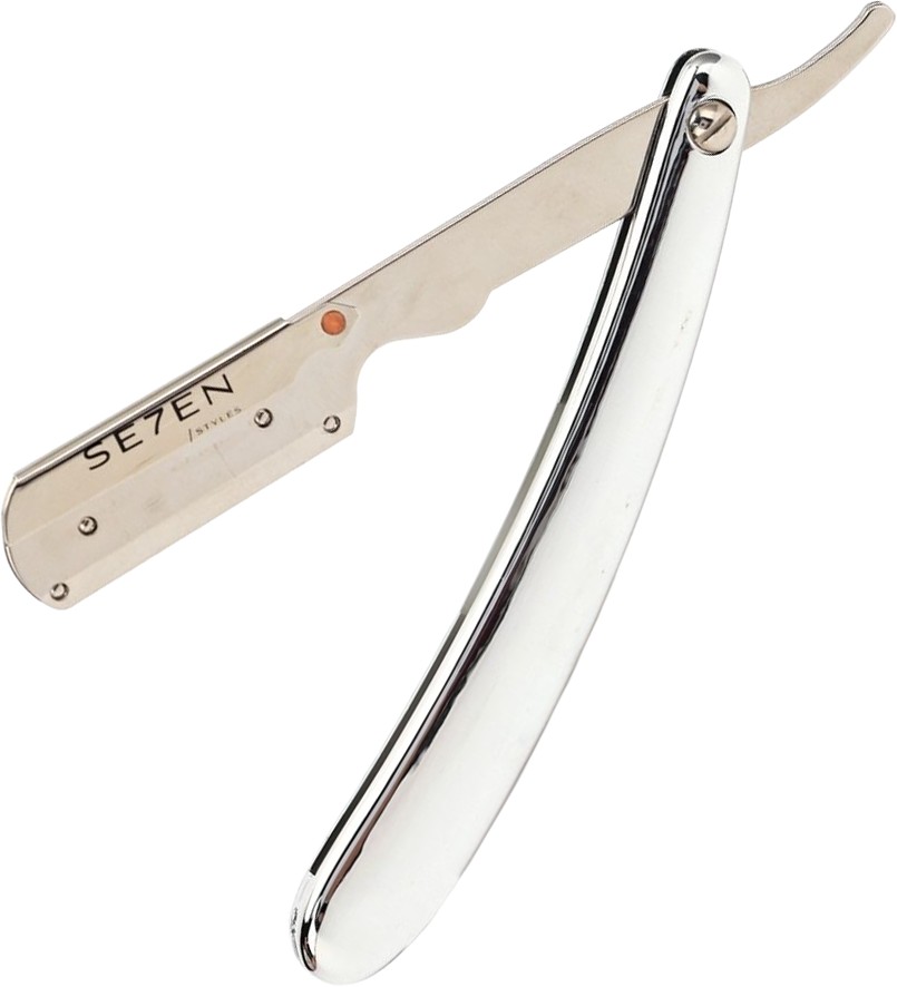  Se7en Styles Rasoir Silver Barber 