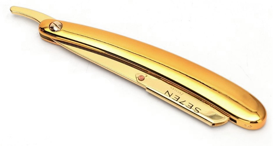  Se7en Styles Gold Barber Razor 