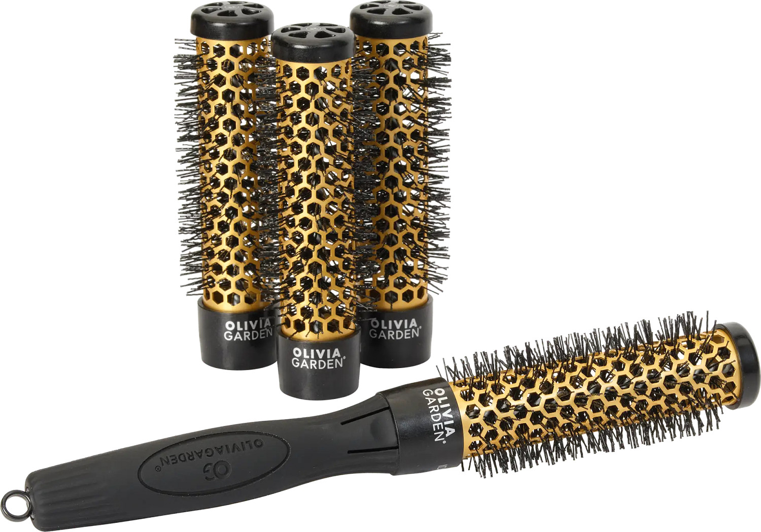  Olivia Garden Multibrush Set de 4 &Oslash;25 mm 