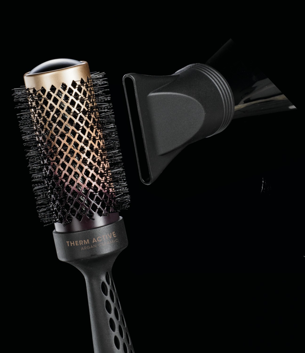  XanitaliaPro Thermactive Carbon Argan Magic Brosse Thermique 