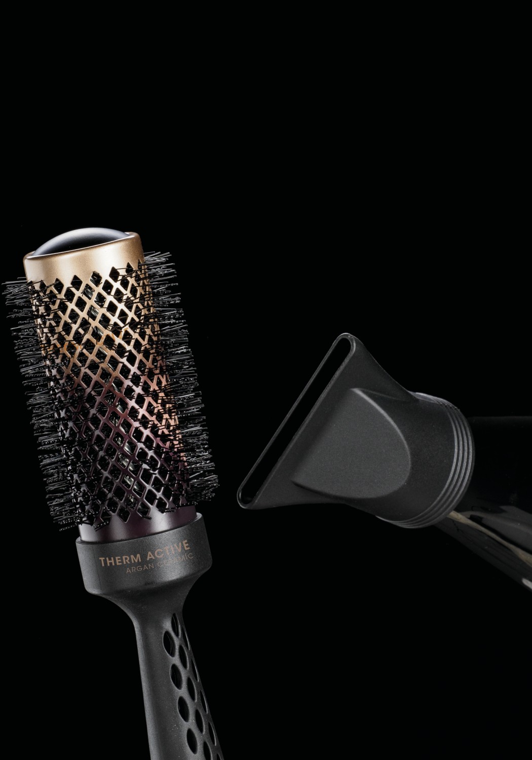  XanitaliaPro Thermactive Carbon Argan Magic Brosse Thermique 