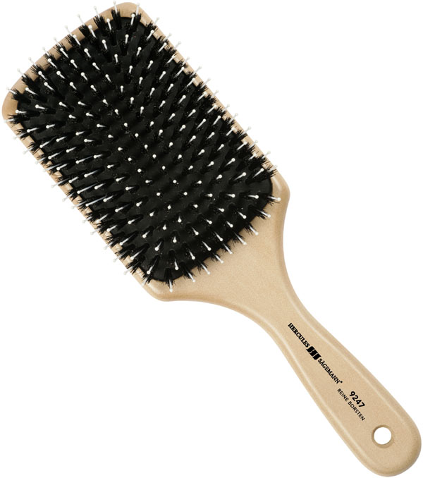  Hercules S&auml;gemann Paddle Brush - grande brossen plate, 11 rangs, Nr. 9247 