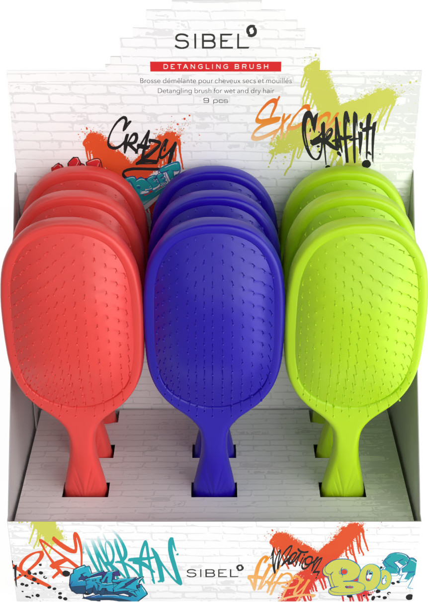  Sibel Wet Brush Graffiti FW25 Set de 8 