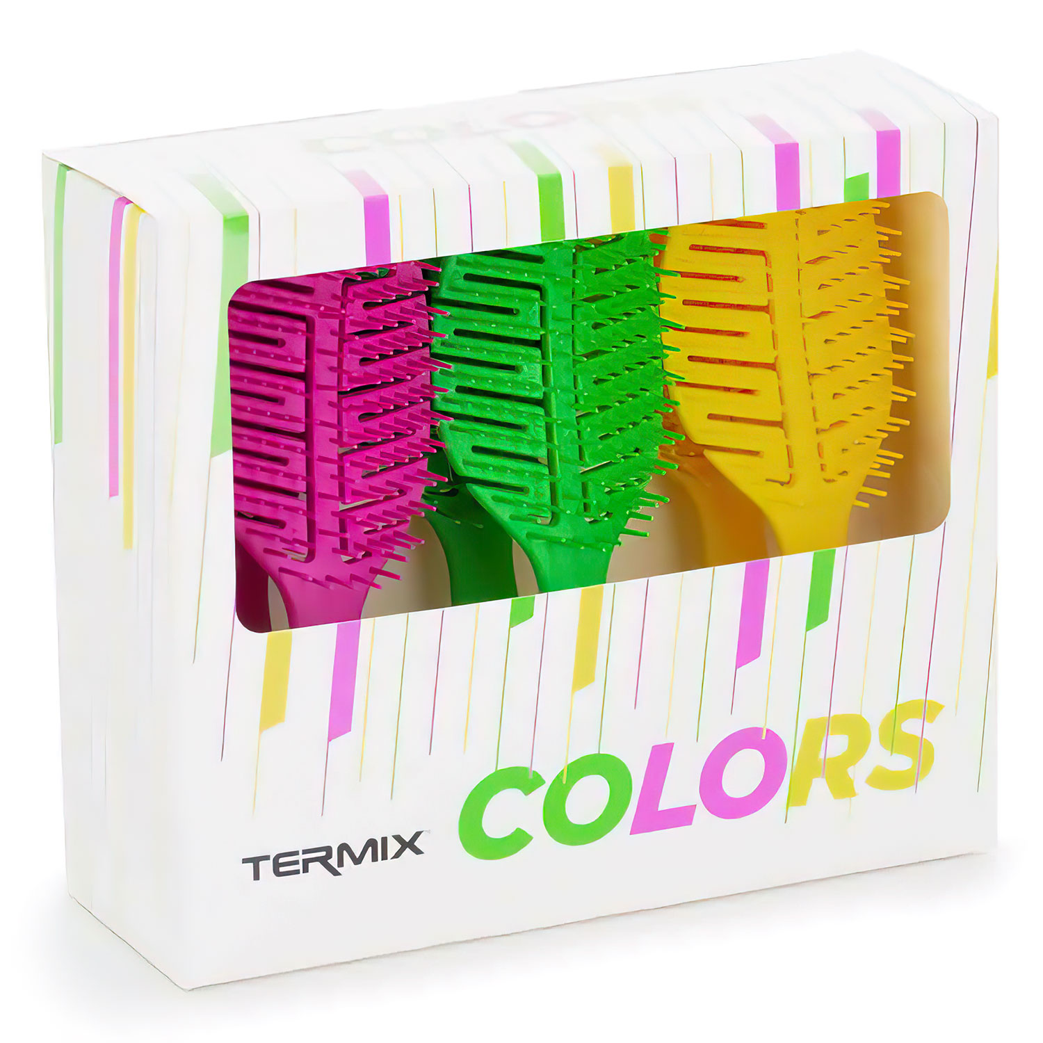  Termix Color Detangling Brosse à cheveux pack de 6 