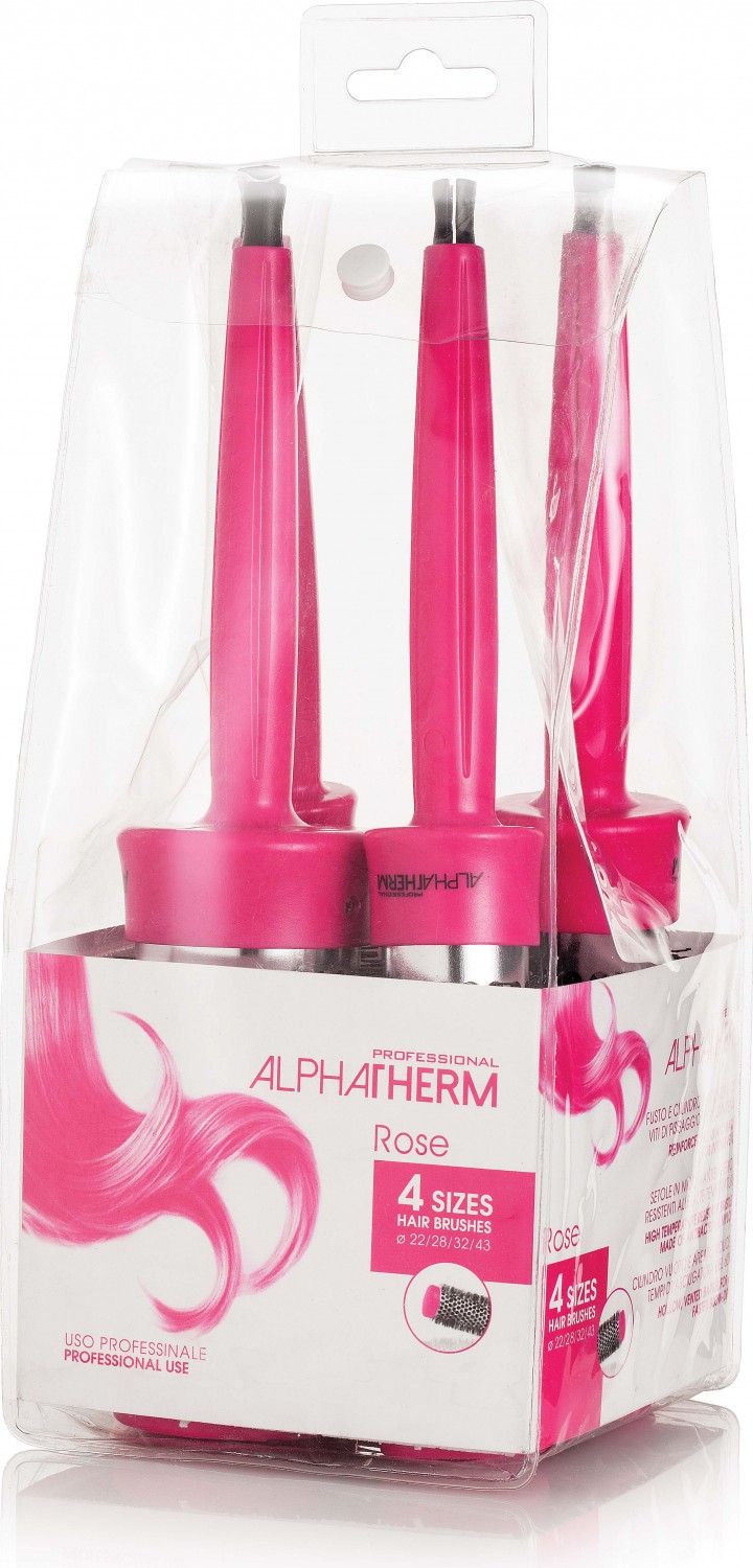  XanitaliaPro Kit brosses thermiques Alpha Therm, rose 