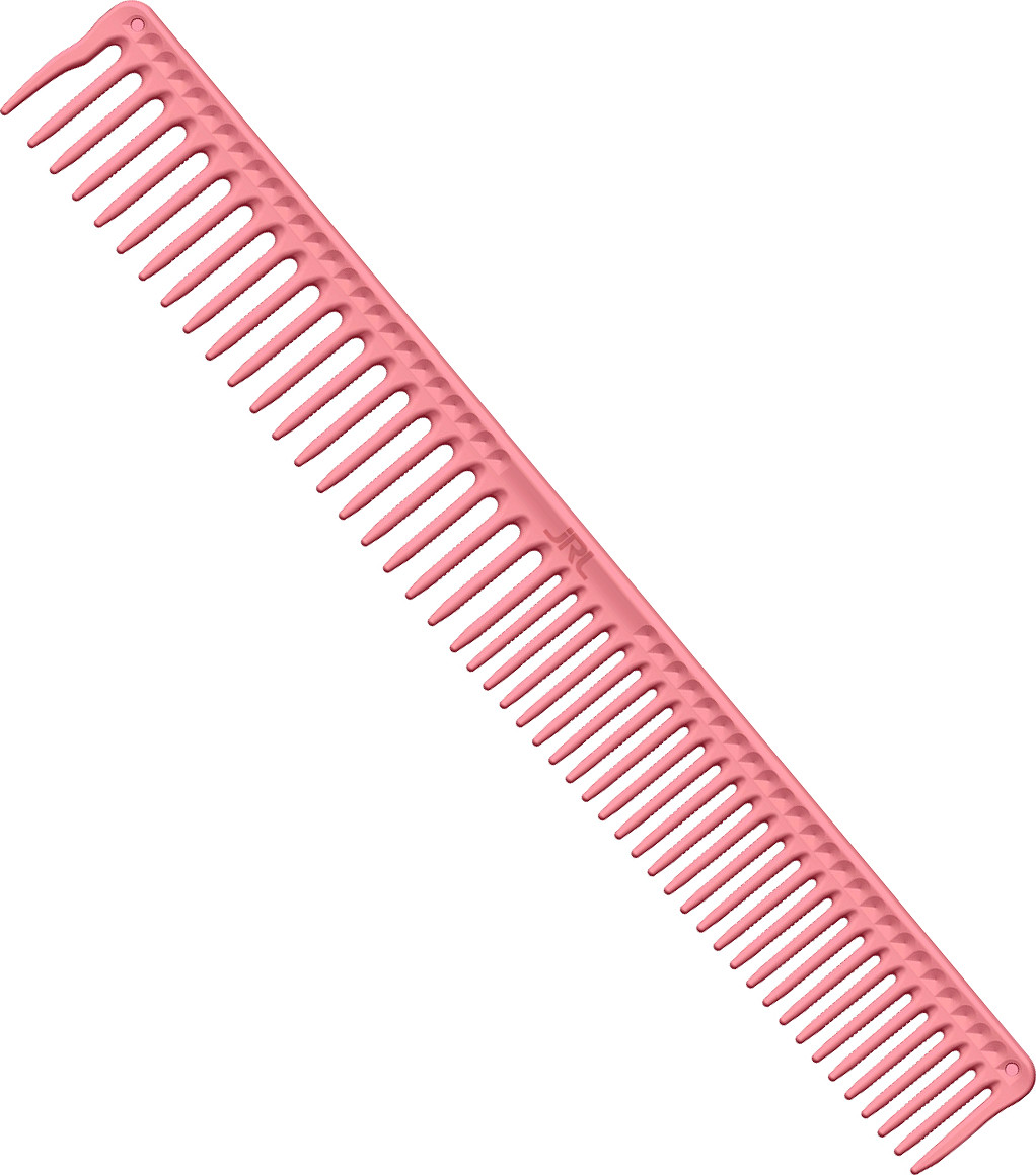  JRL J306 Long Round Tooth Comb 9" Rose 