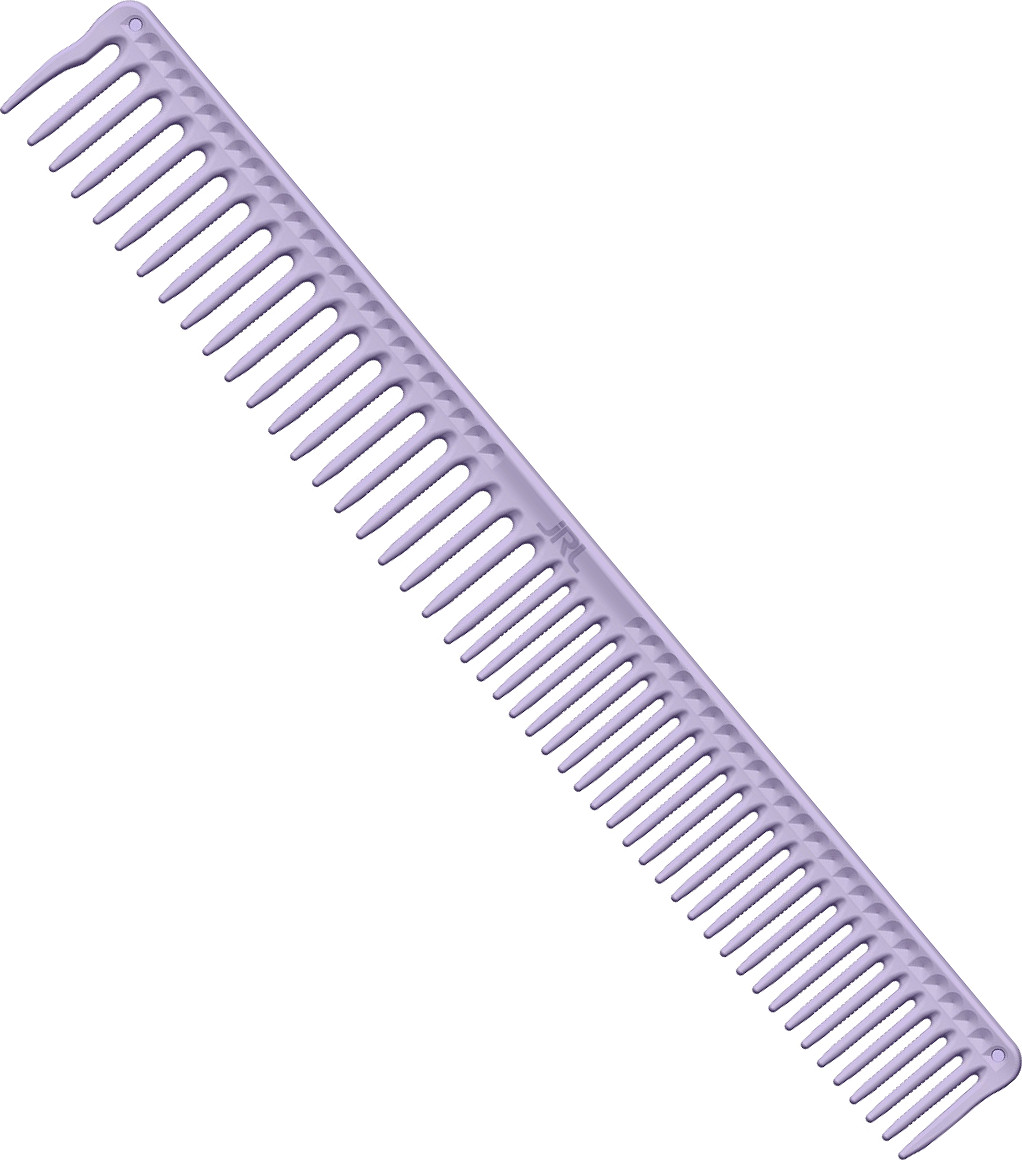  JRL J306 Long Round Tooth Comb 9" Violet 