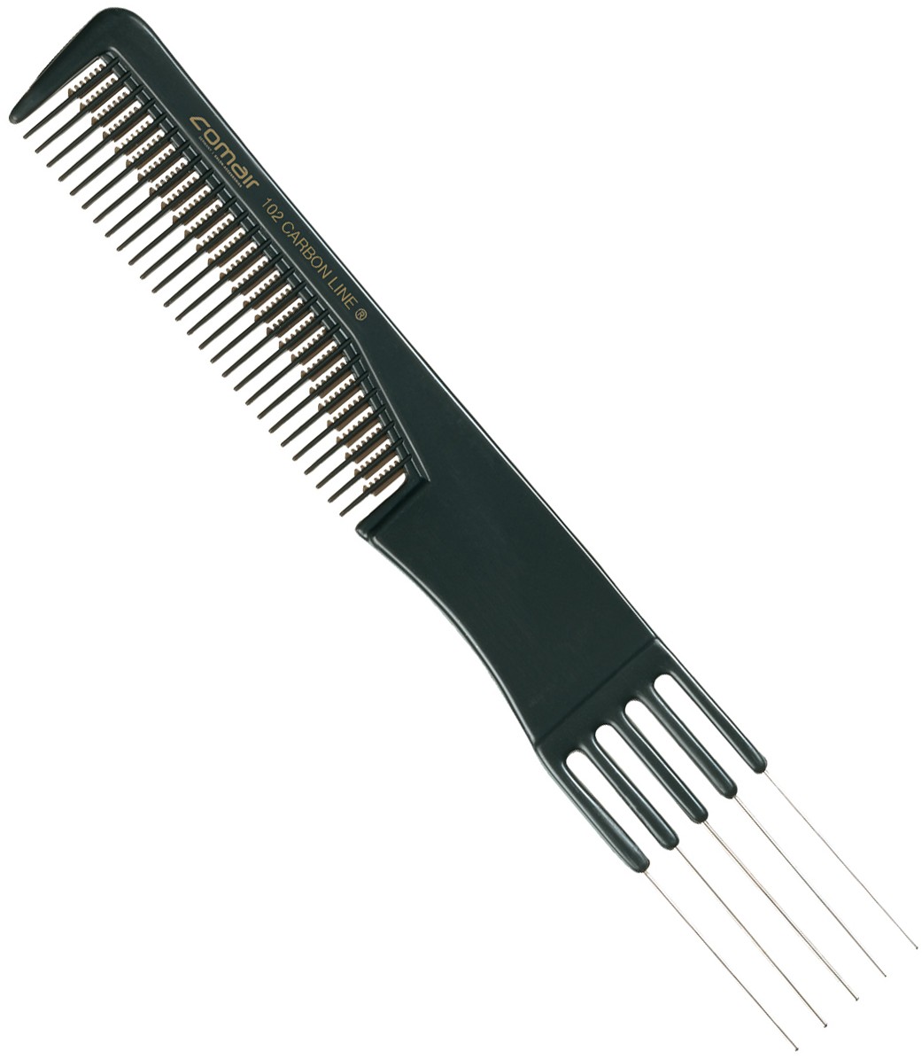  Comair Peigne-fourche &agrave; cr&ecirc;per Carbon Profi Line #102 