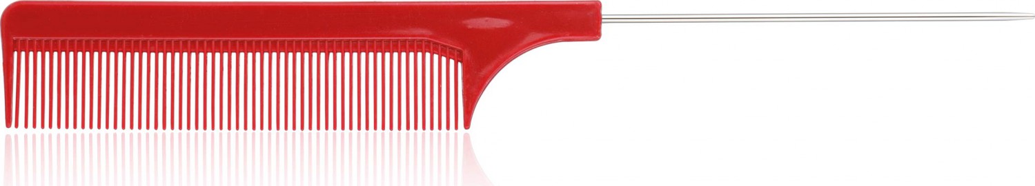  XanitaliaPro Set de Peignes &agrave; Barbe et Cheveux Rouge 