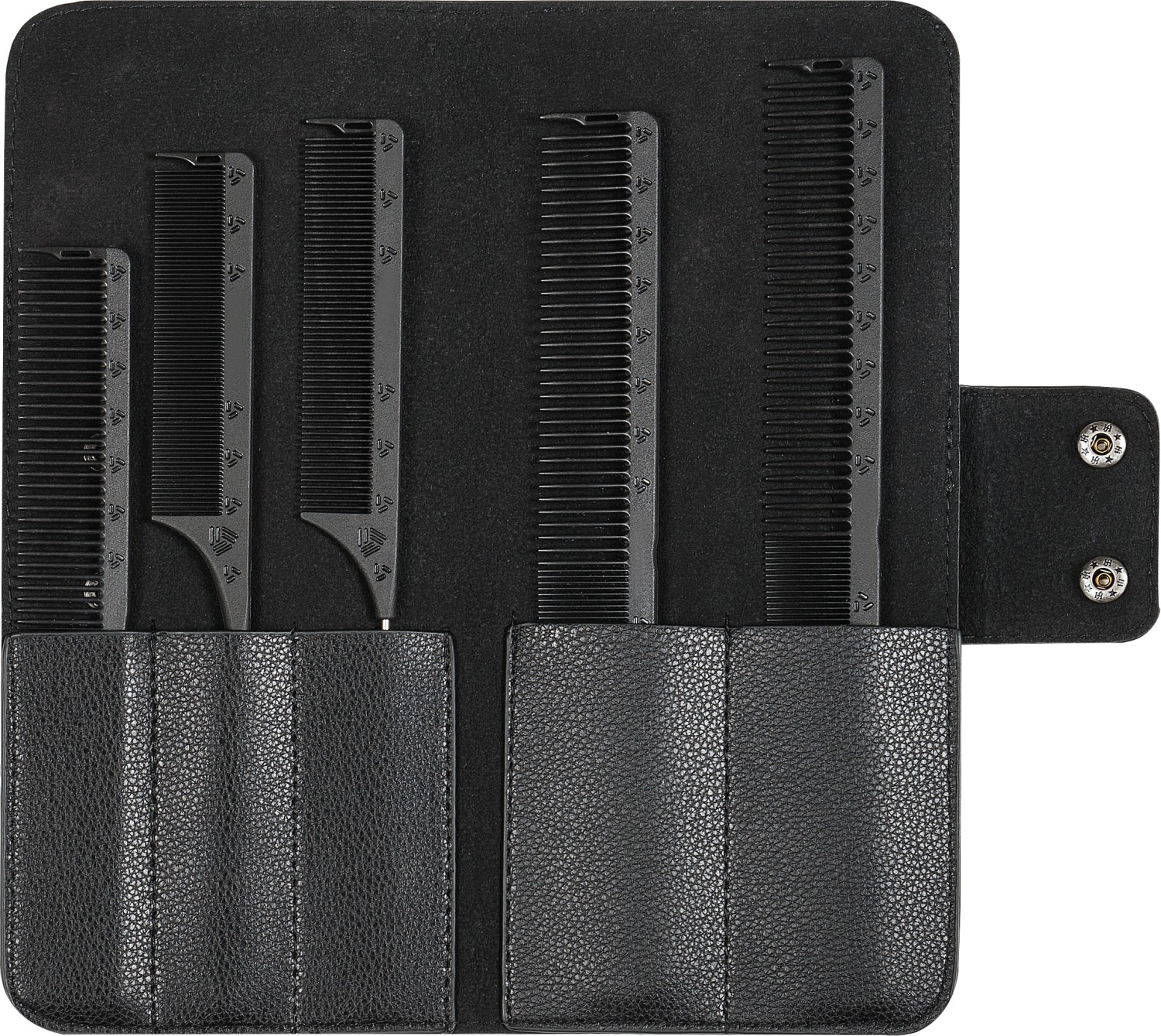  XanitaliaPro Styling Z Grip Carbon Peigne Set 