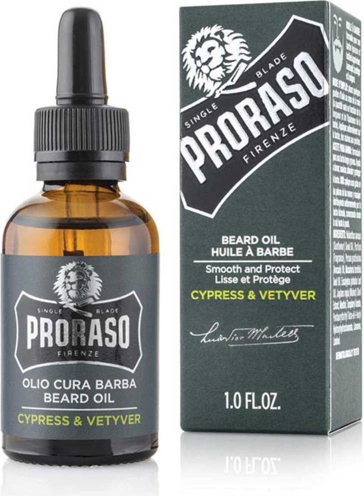  Proraso Huile &agrave; barbe Cypress and Vetyver 30 ml 