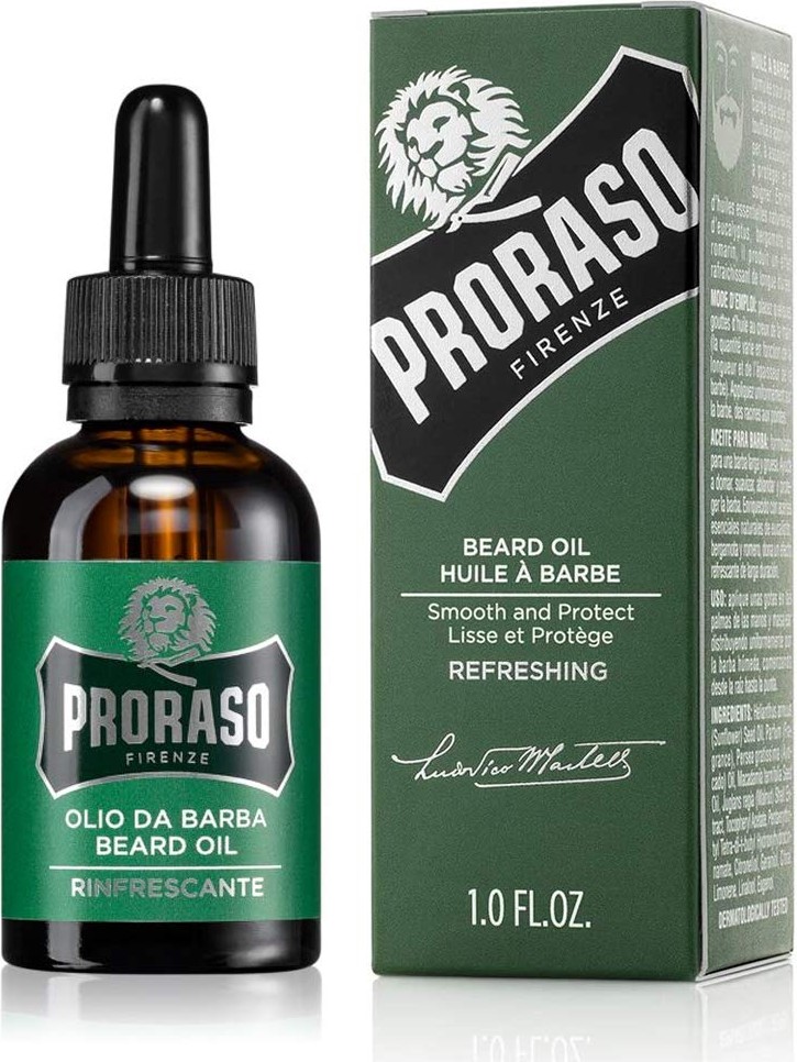  Proraso Huile &agrave; barbe Rafra&icirc;chissante 30 ml 