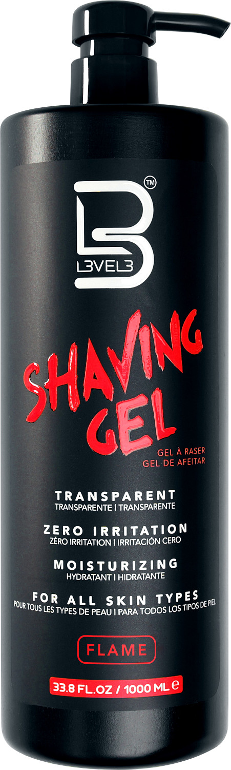  L3VEL3 Gel &agrave; raser Flame 1000 ml 