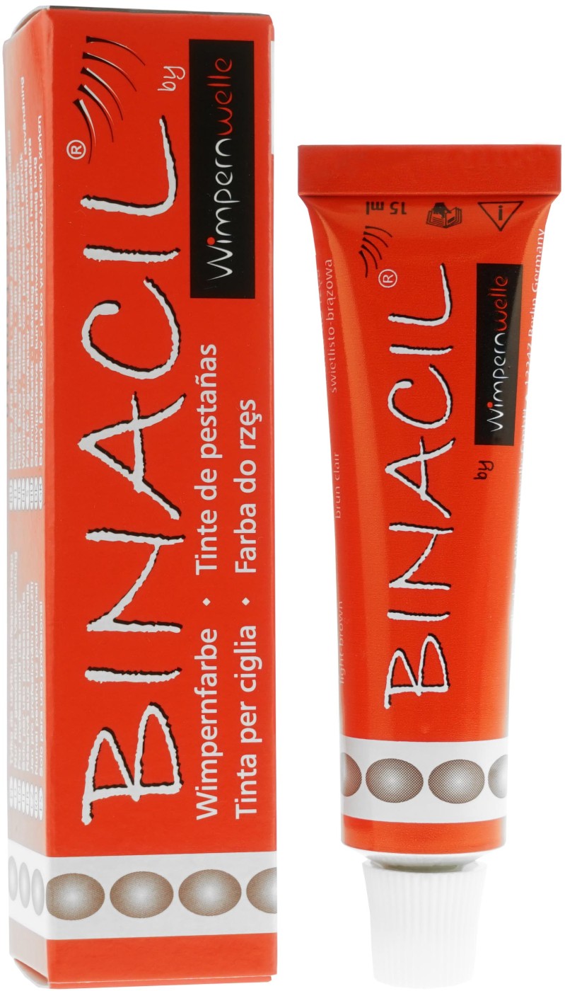  Wimpernwelle BINACEL Teinture pour cils et sourcils, brun clair 