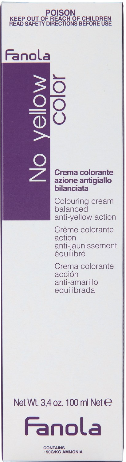  Fanola No Yellow Color Ice Blonde 8 Blond Clair 