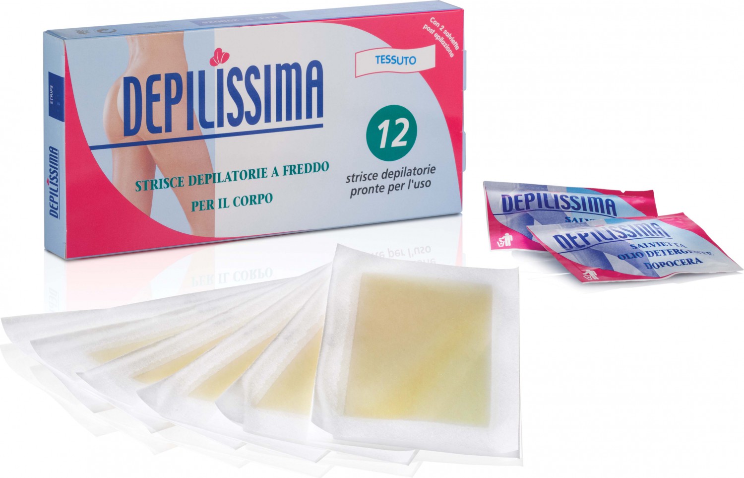  Depilissima 6 bandes doubles pour le corps 